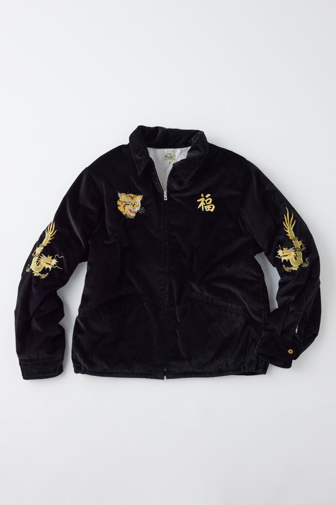 GL15358 / VELVETEEN PADDING VIETNAM JACKET “PLEIKU VIET-NAM"