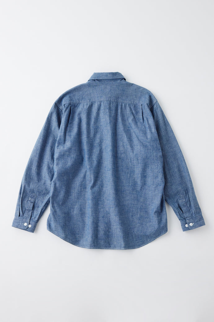 GL29141 / BLUE CHAMBRAY WORK SHIRT