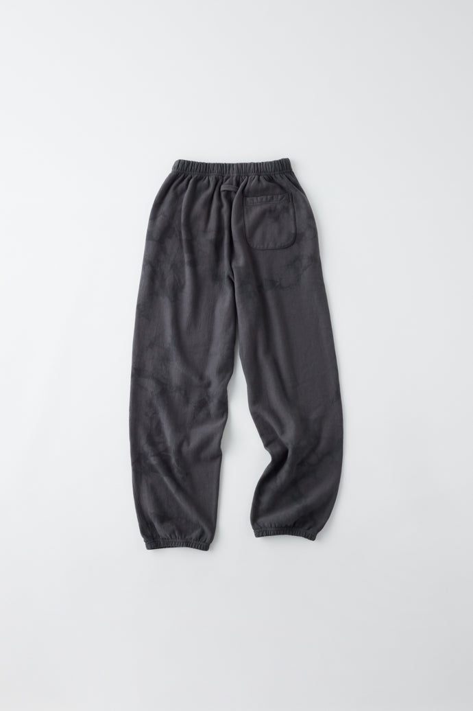 GL49229 / LOOPWHEEL SWEAT EASY PANTS UNEVEN DYED