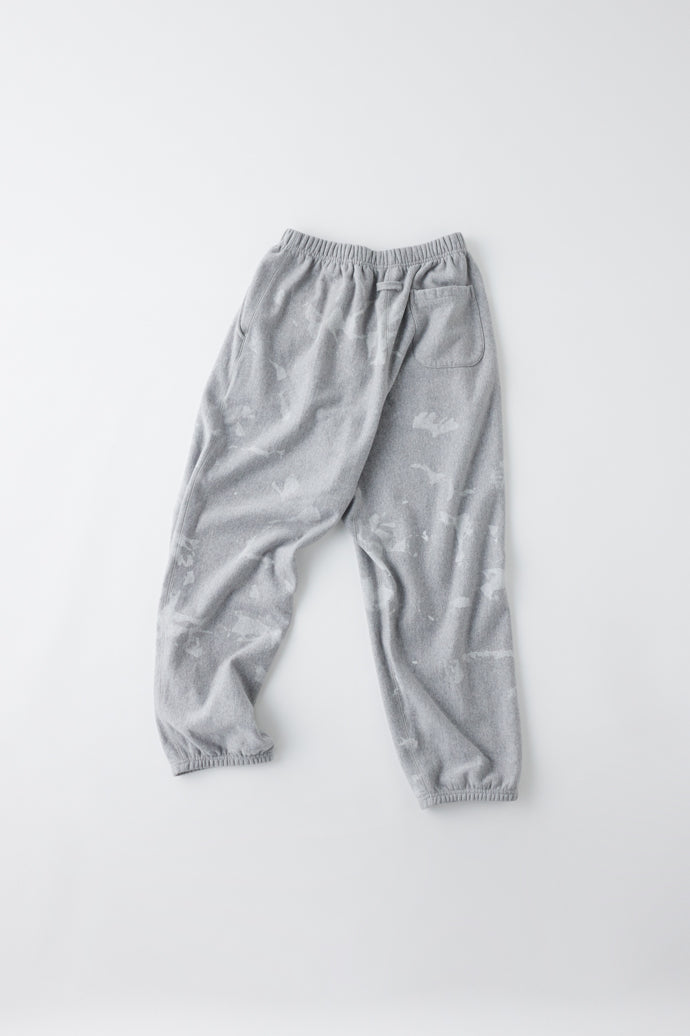 GL49229 / LOOPWHEEL SWEAT EASY PANTS UNEVEN DYED
