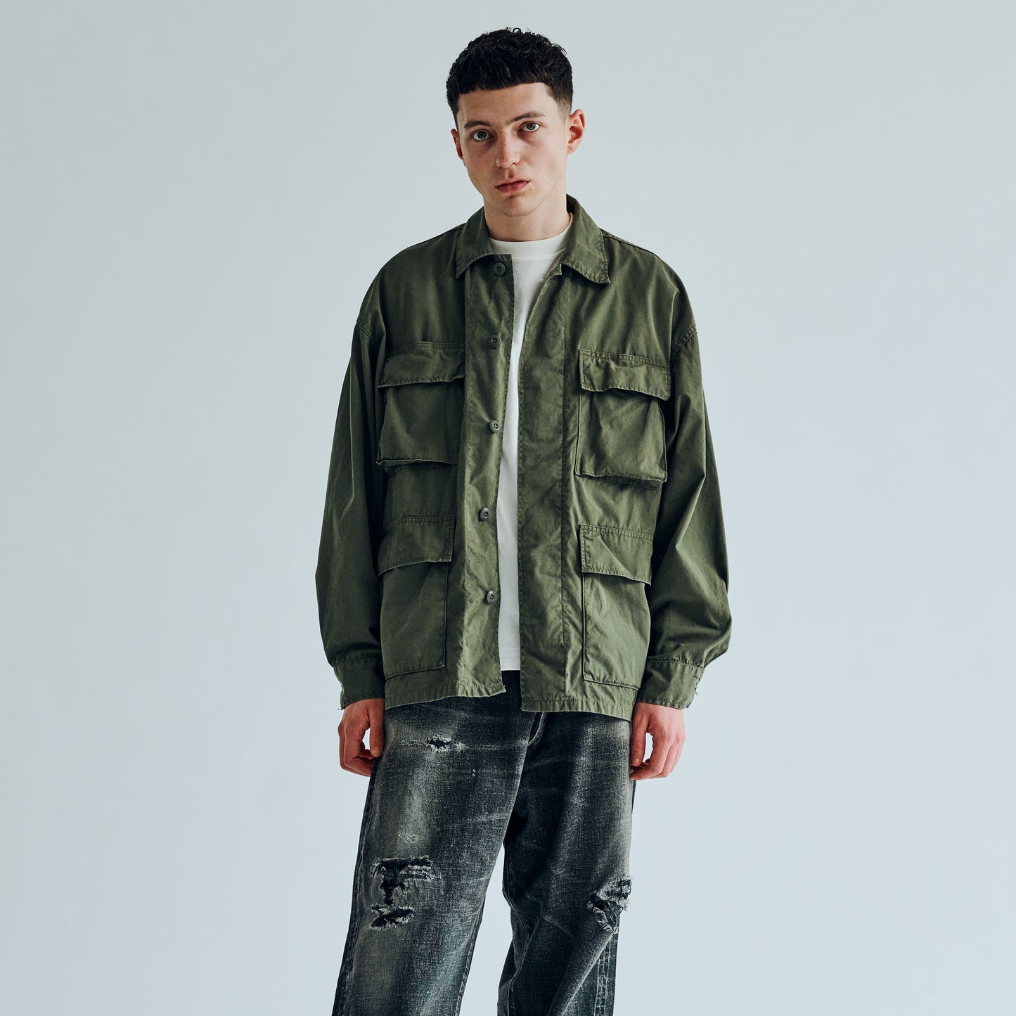 GL15472 / COTTON WEATHER CLOTH B.D.U JACKET