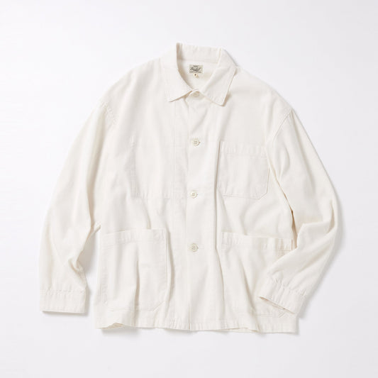 GL15474 / COTTON × SILK NEP DUCK WORK JACKET