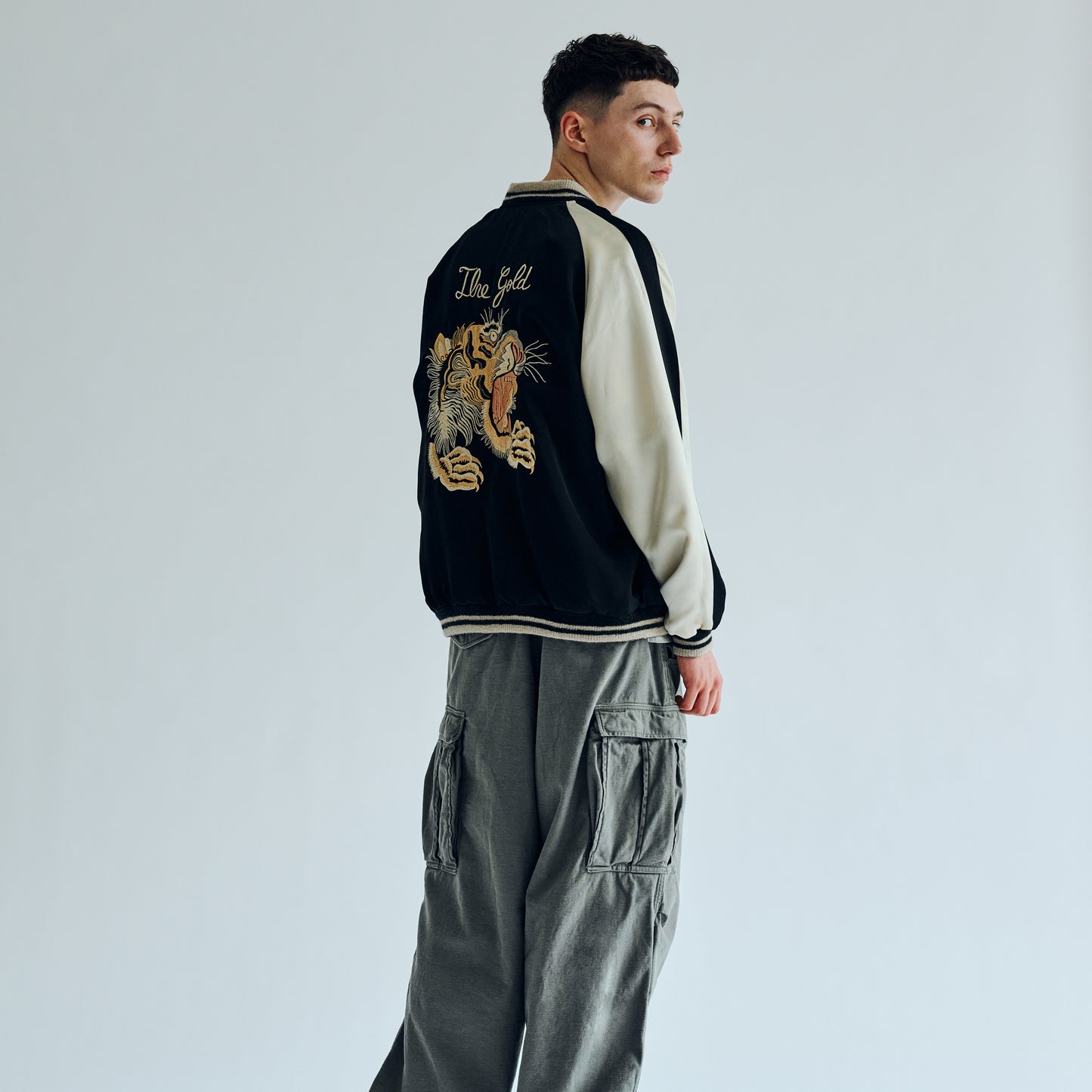 GL15480 / SPECIAL EDITION ACETATE SOUVENIR JACKET "ONE HUNDRED TIGER"