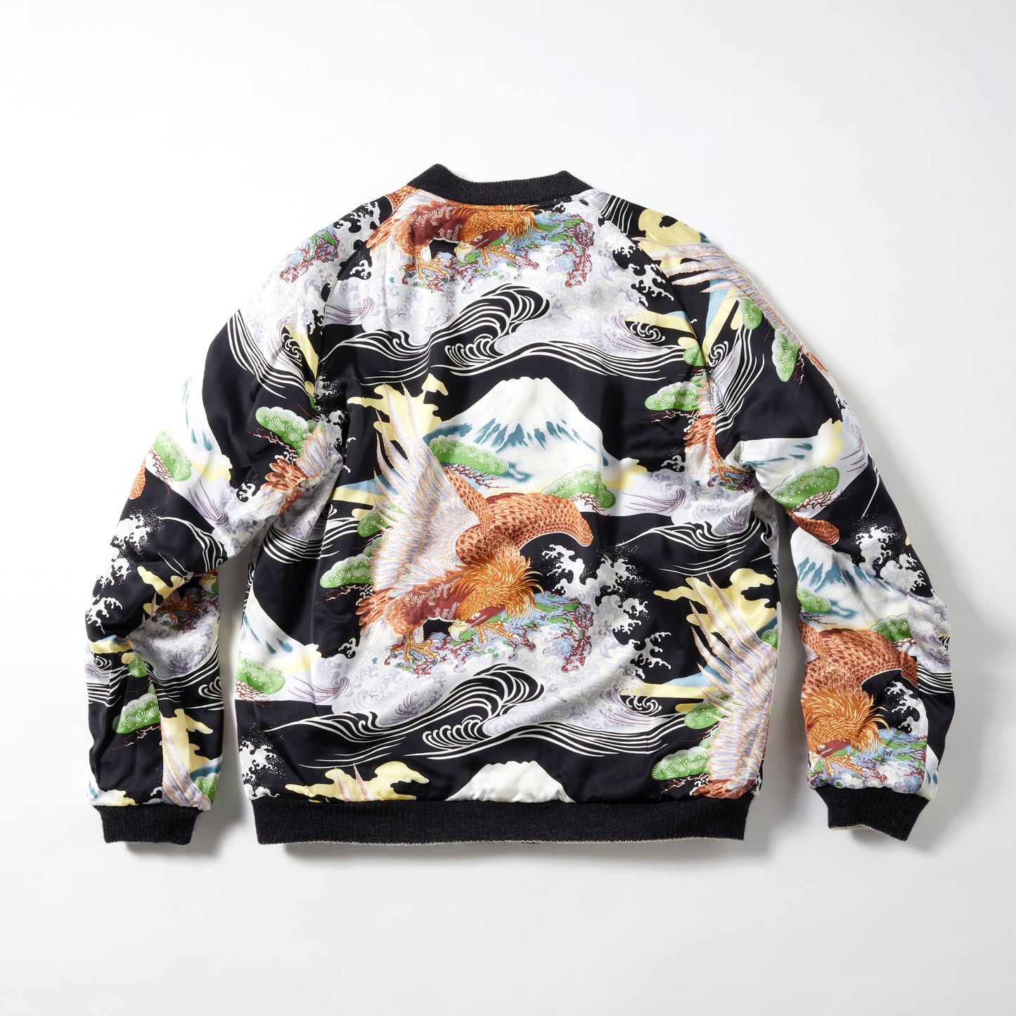 GL15551 / SPECIAL EDITION VELVETEEN SOUVENIR JACKET "GREEN DRAGON"