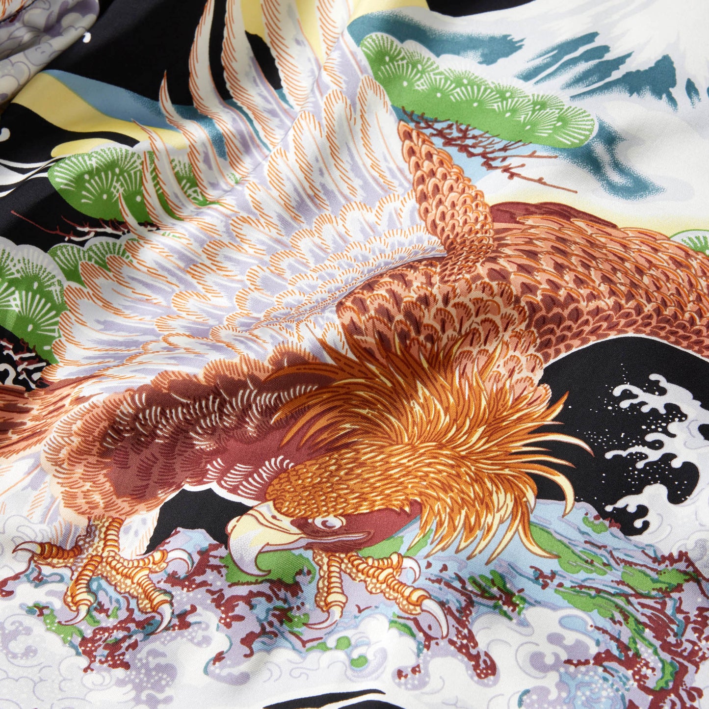GL15551 / SPECIAL EDITION VELVETEEN SOUVENIR JACKET "GREEN DRAGON"