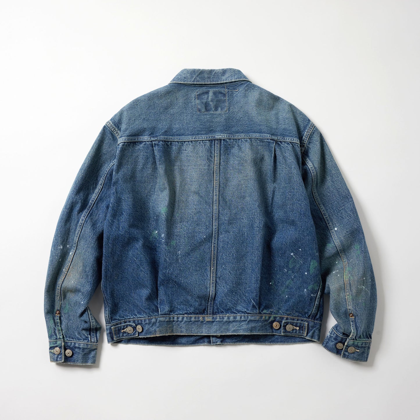 2025年4月26日発売 / GL15674H / RECYCLED WASTE SUVIN COTTON YARN 14oz. DENIM JACKET VINTAGE WASHED