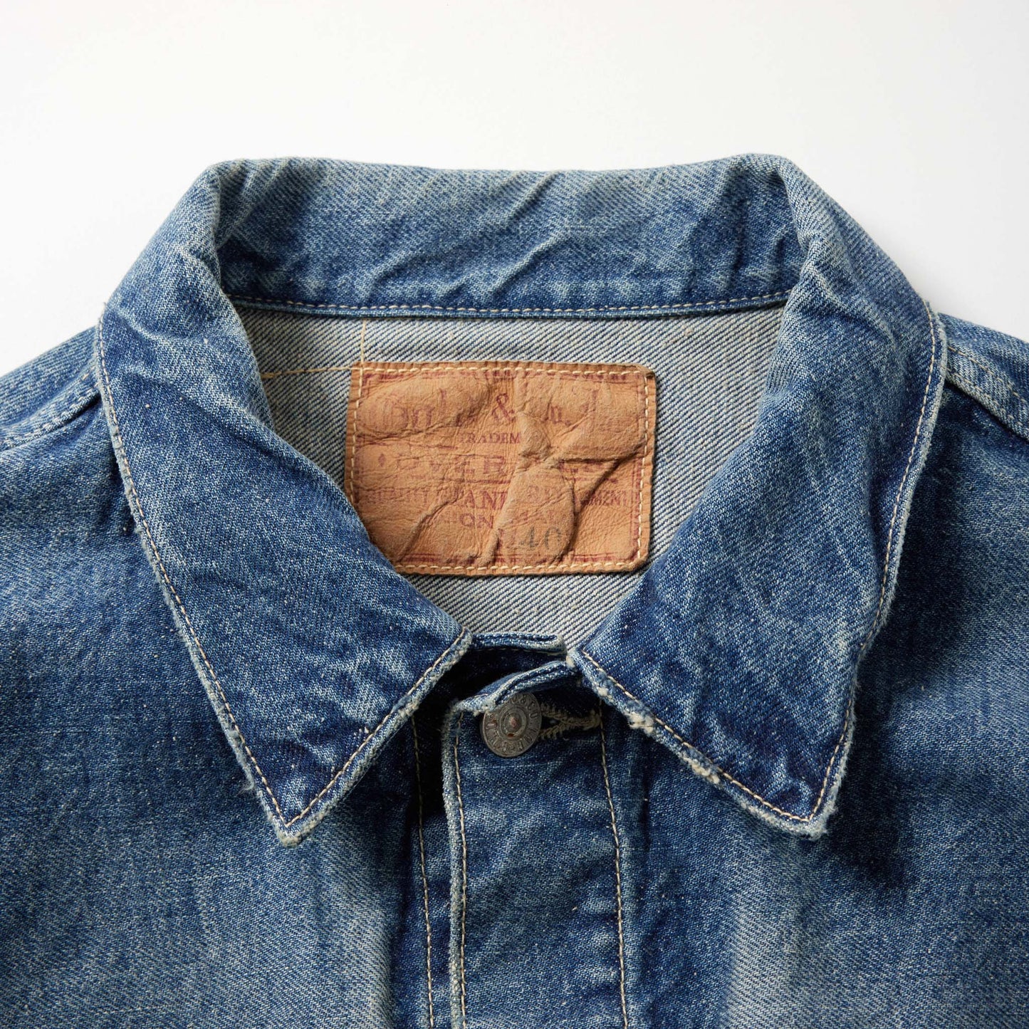2025年4月26日発売 / GL15674H / RECYCLED WASTE SUVIN COTTON YARN 14oz. DENIM JACKET VINTAGE WASHED