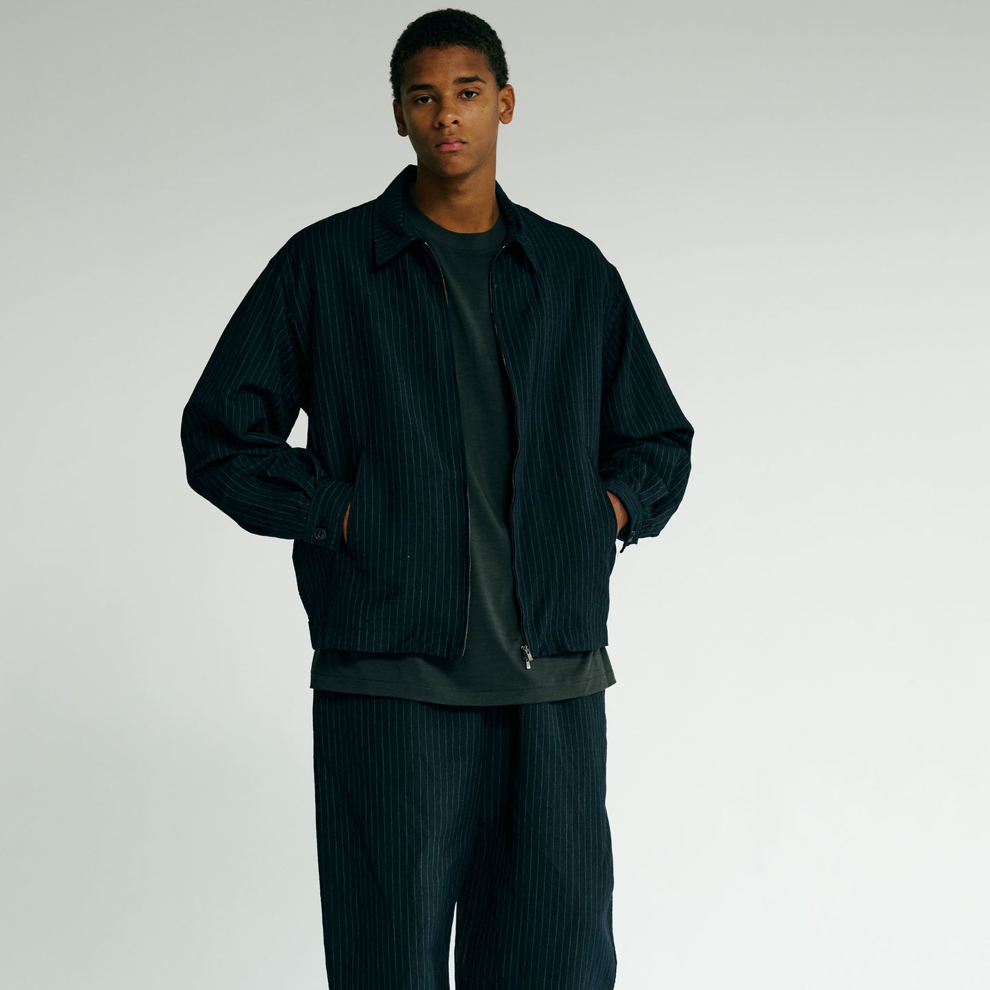 GL15675 / LINEN × WOOL TROPICAL SPORTS JACKET