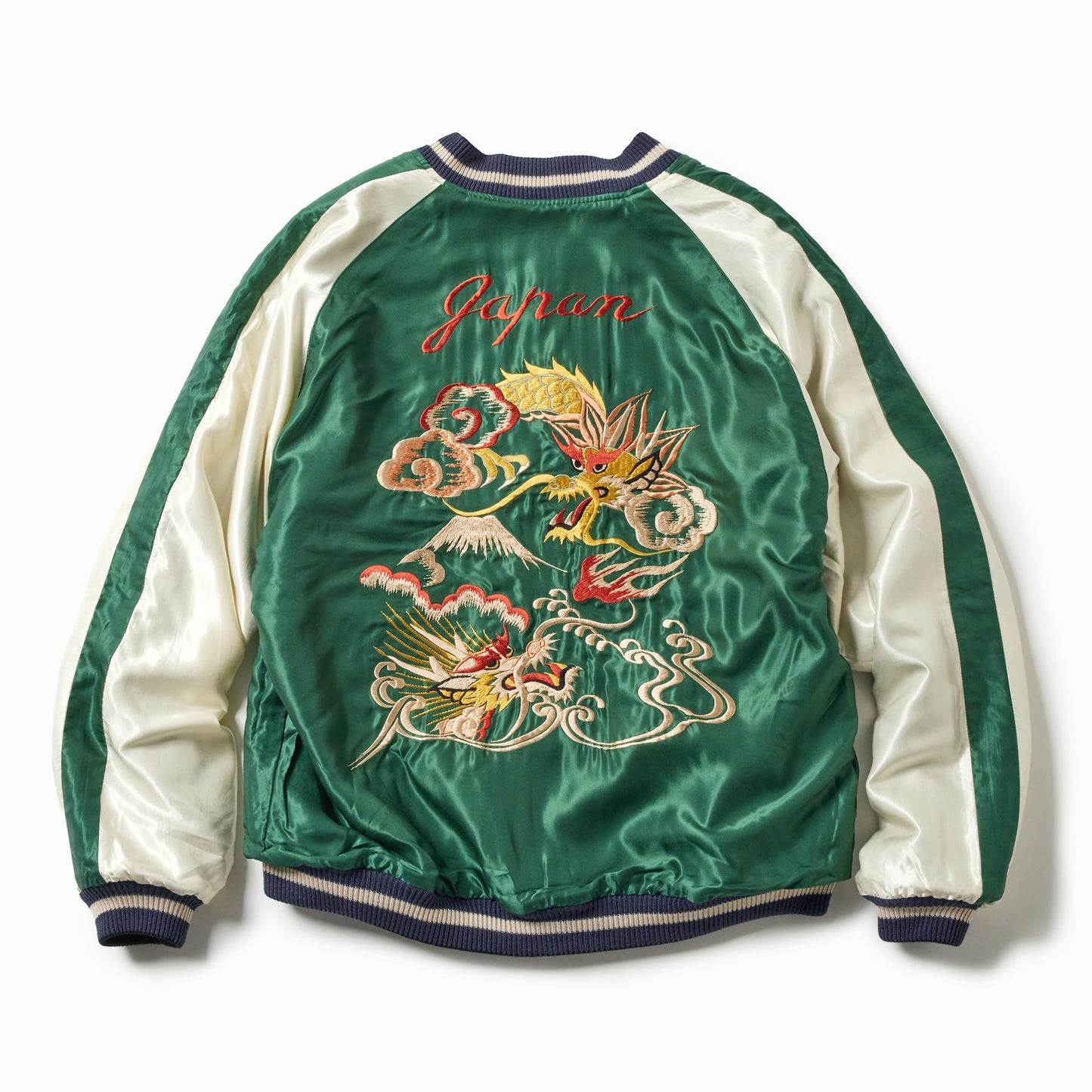 2025年10月4日入荷予定 / GL15725 / WOOL MELTON×ACETATE SOUVENIR JACKET "DRAGON HEAD"