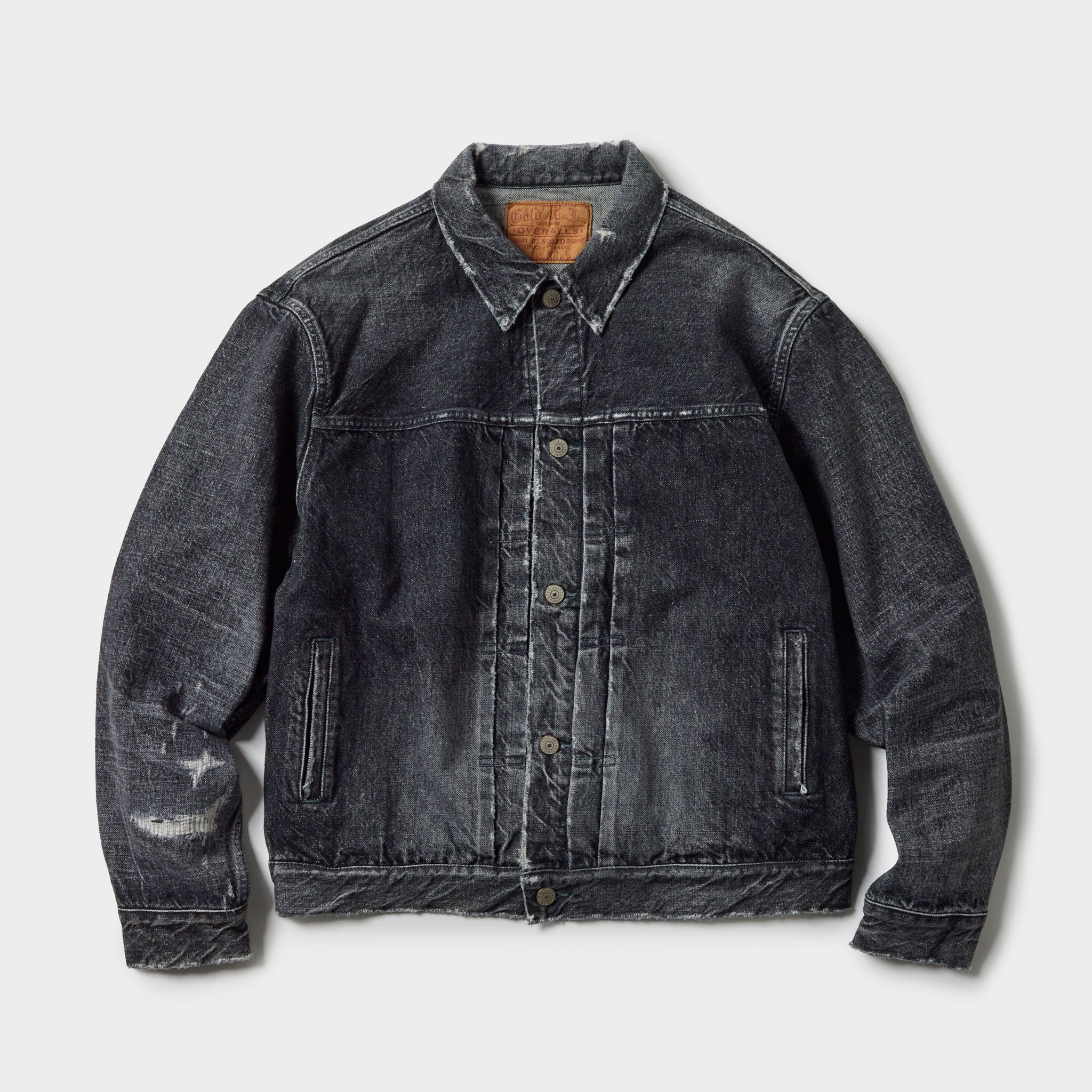 j*p様 ヴィンテージブルゾン 11747391 goffa sullen ou GL15731H / RECYCLED WASTE SUVIN COTTON YARN 14oz. DENIM JACKET