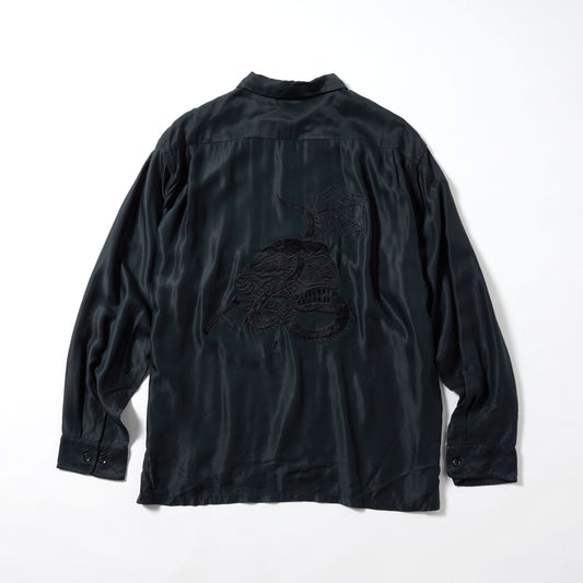 GL29340 / ACETATE SUKA SHIRT “SKULL”