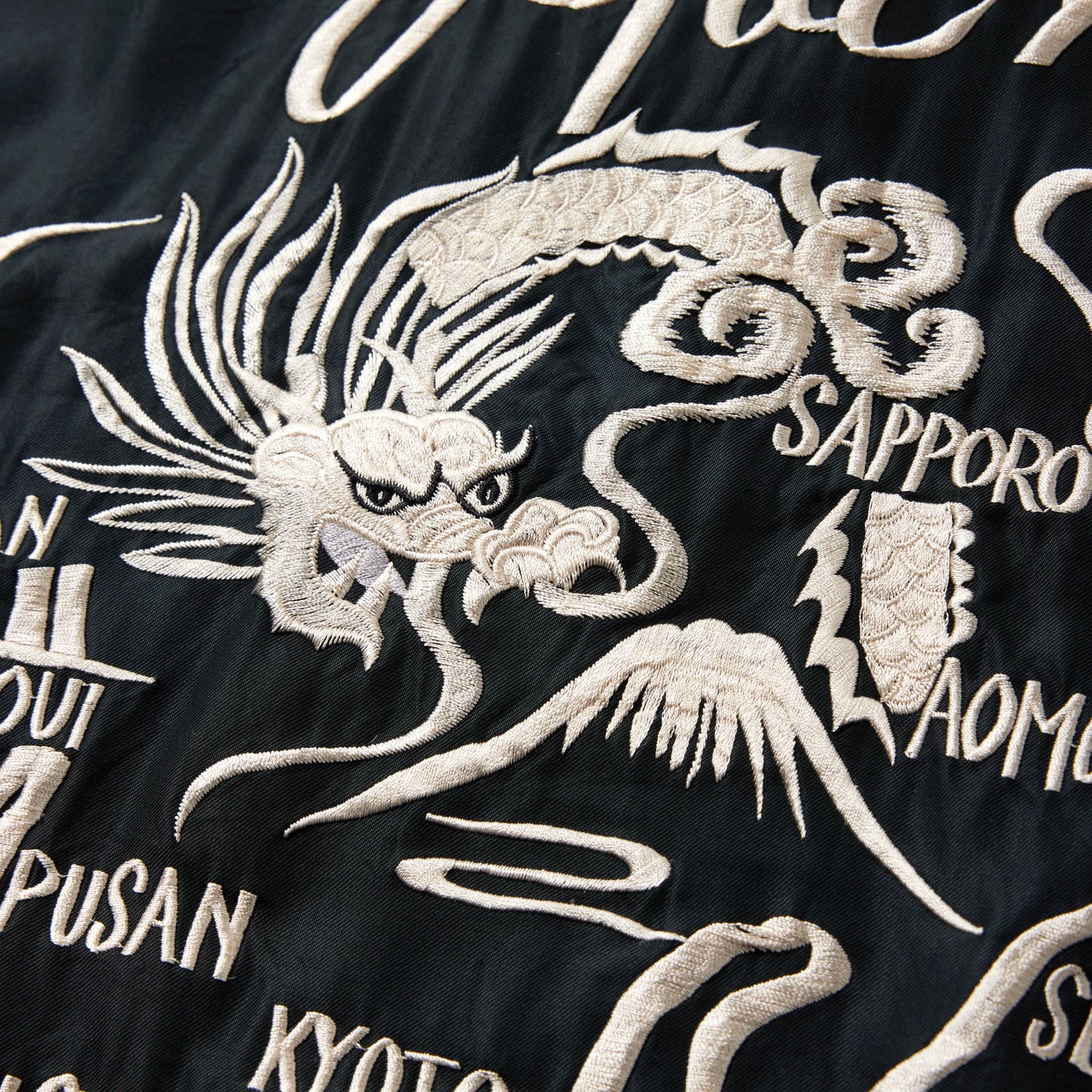 GL29431 / ACETATE SUKA SHIRT “JAPAN MAP”