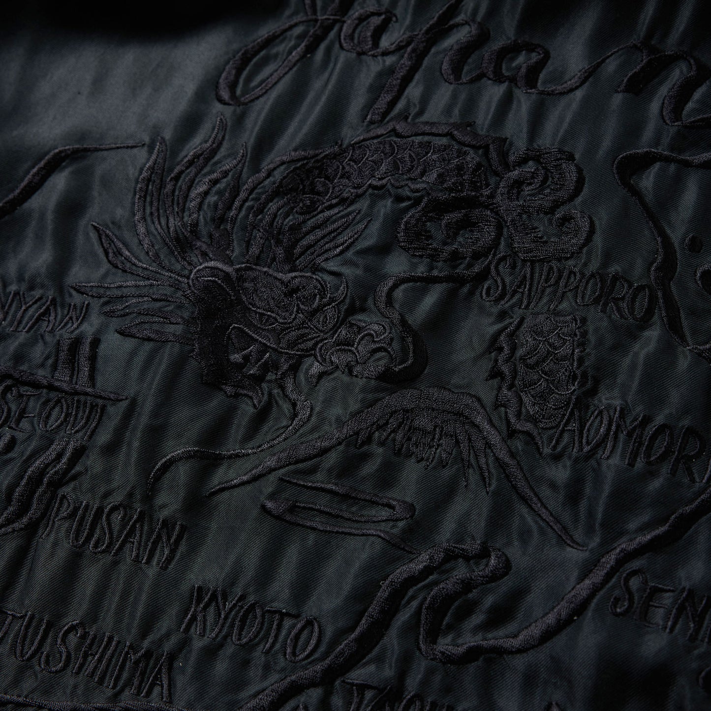 GL29431 / ACETATE SUKA SHIRT “JAPAN MAP”