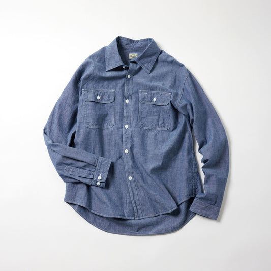 GL29437 / CHAMBRAY WORK SHIRT
