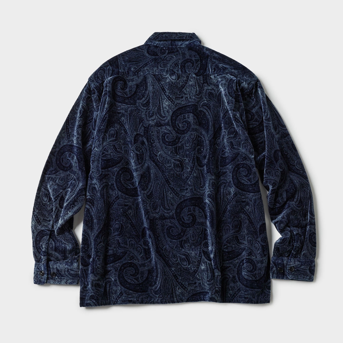2025年9月6日発売 / GL29542 / PAISLEY PATTERN INDIGO VELVETEEN OPEN SHIRT