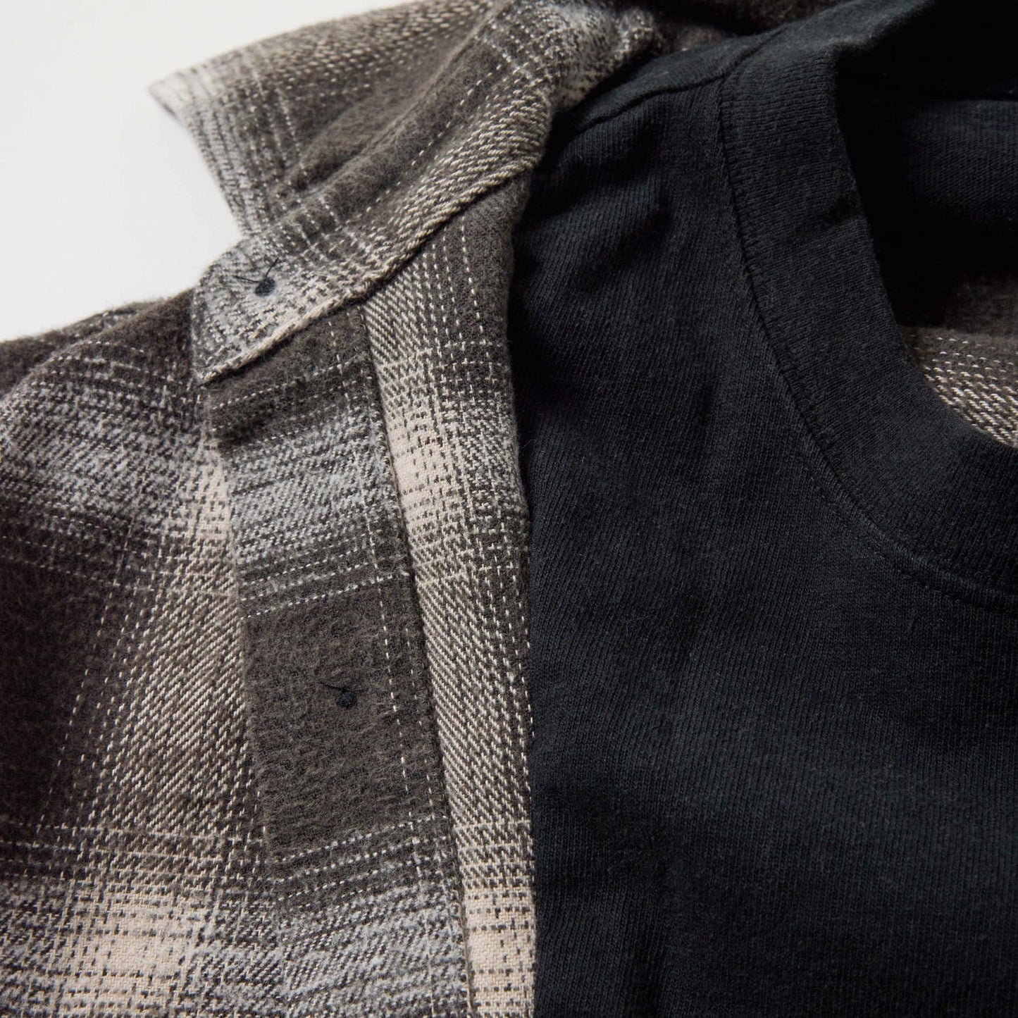 2025年9月6日発売 / GL29547 / COTTON NEL CHECK PULLOVER WORK SHIRT with T-SHIRT
