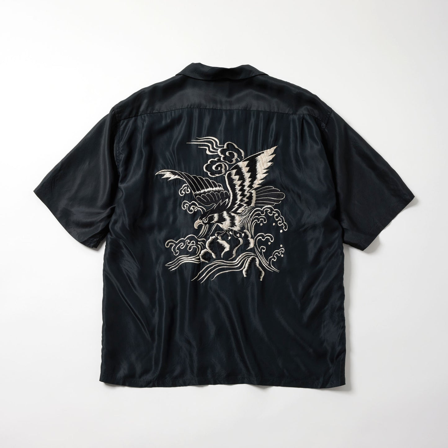 GL39432 / ACETATE SUKA SHIRT “EAGLE”