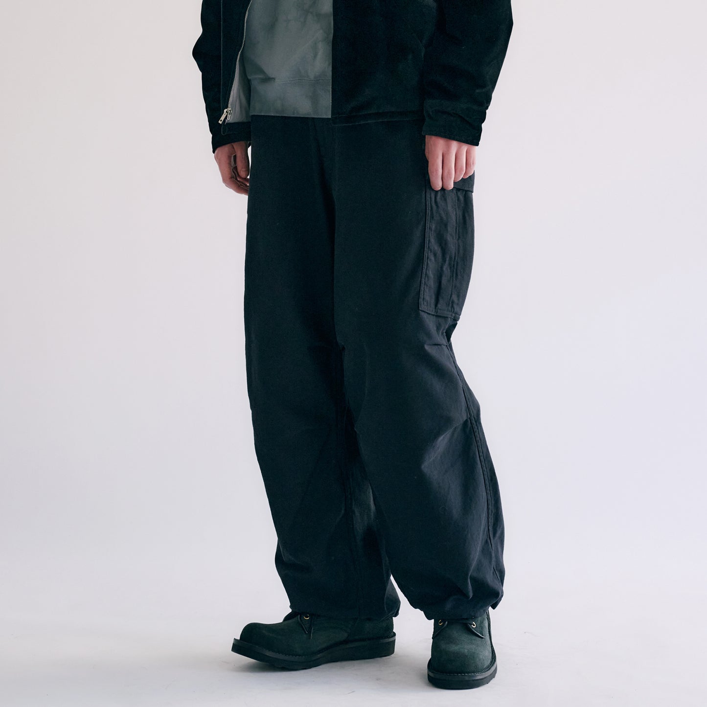 GL42401 / LIGHT BACKSATIN OVER CARGO PANTS