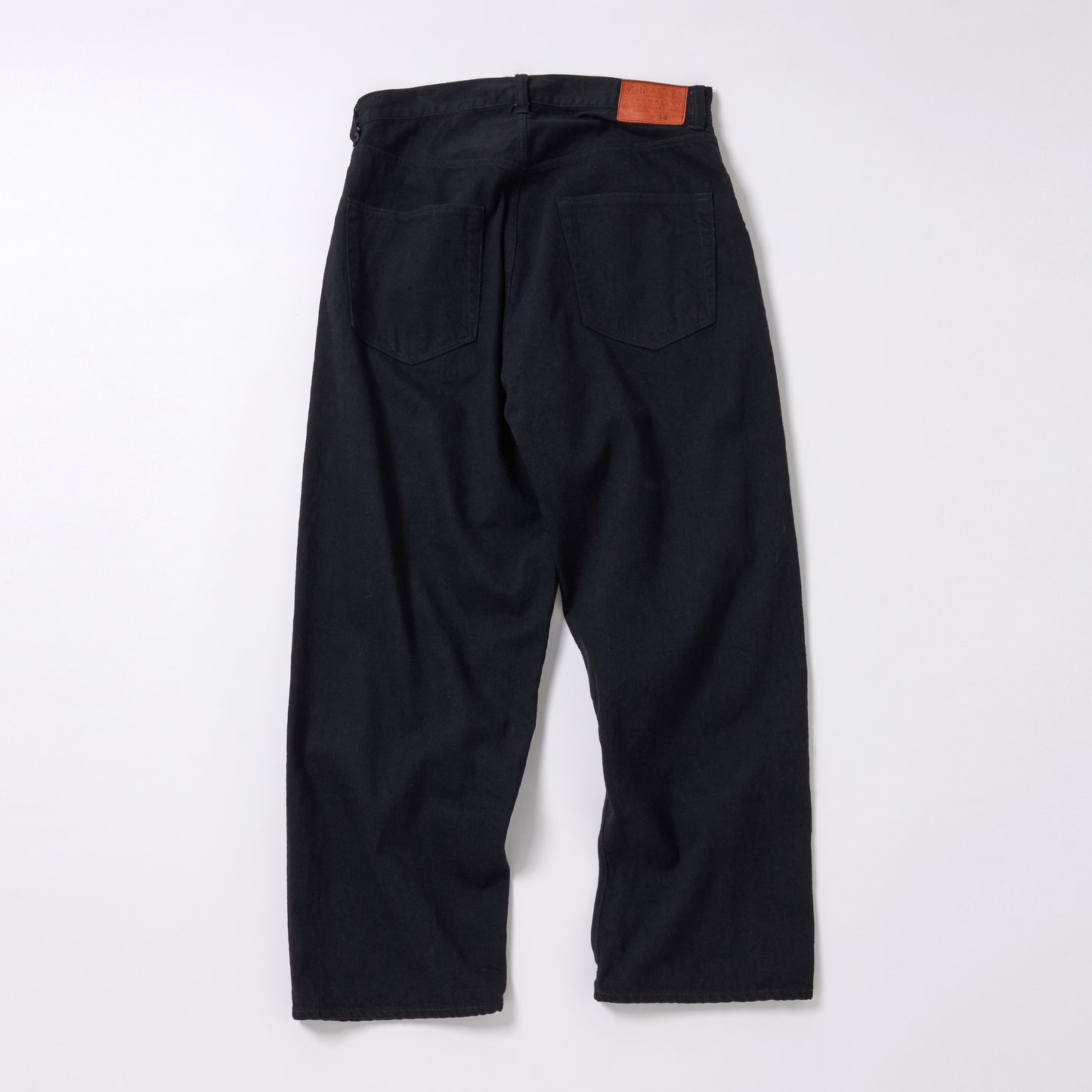 GL42427A / RECYCLED WASTE SUVIN COTTON YARN 11.5oz. DENIM 5POCKET WIDE PANTS