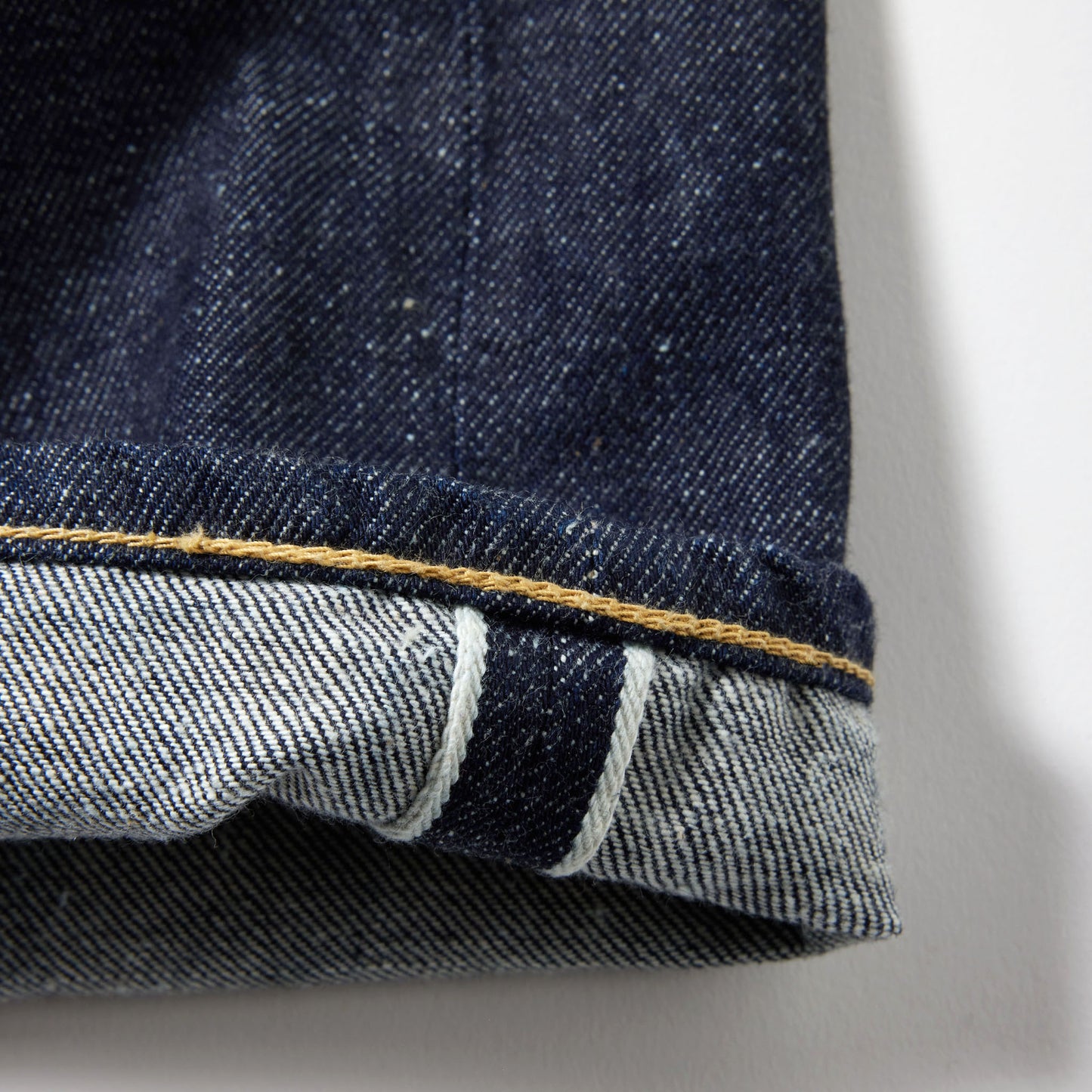 GL42472A / RECYCLED WASTE SUVIN COTTON YARN 11.5oz. DENIM 5POCKET WIDE PANTS