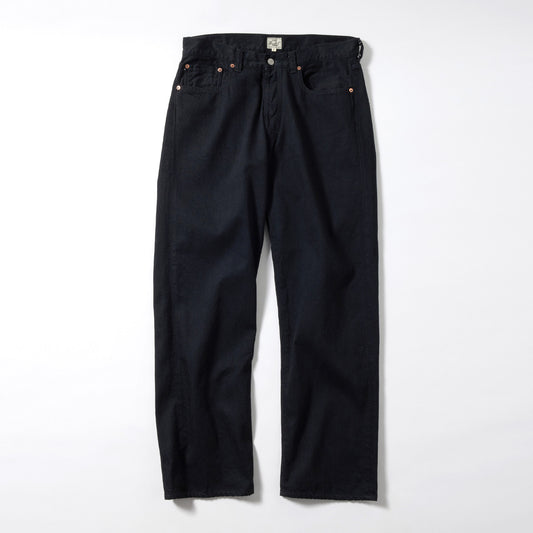 GL42473A / RECYCLED WASTE SUVIN COTTON YARN 11.5oz. DENIM 5POCKET STRAIGHT PANTS
