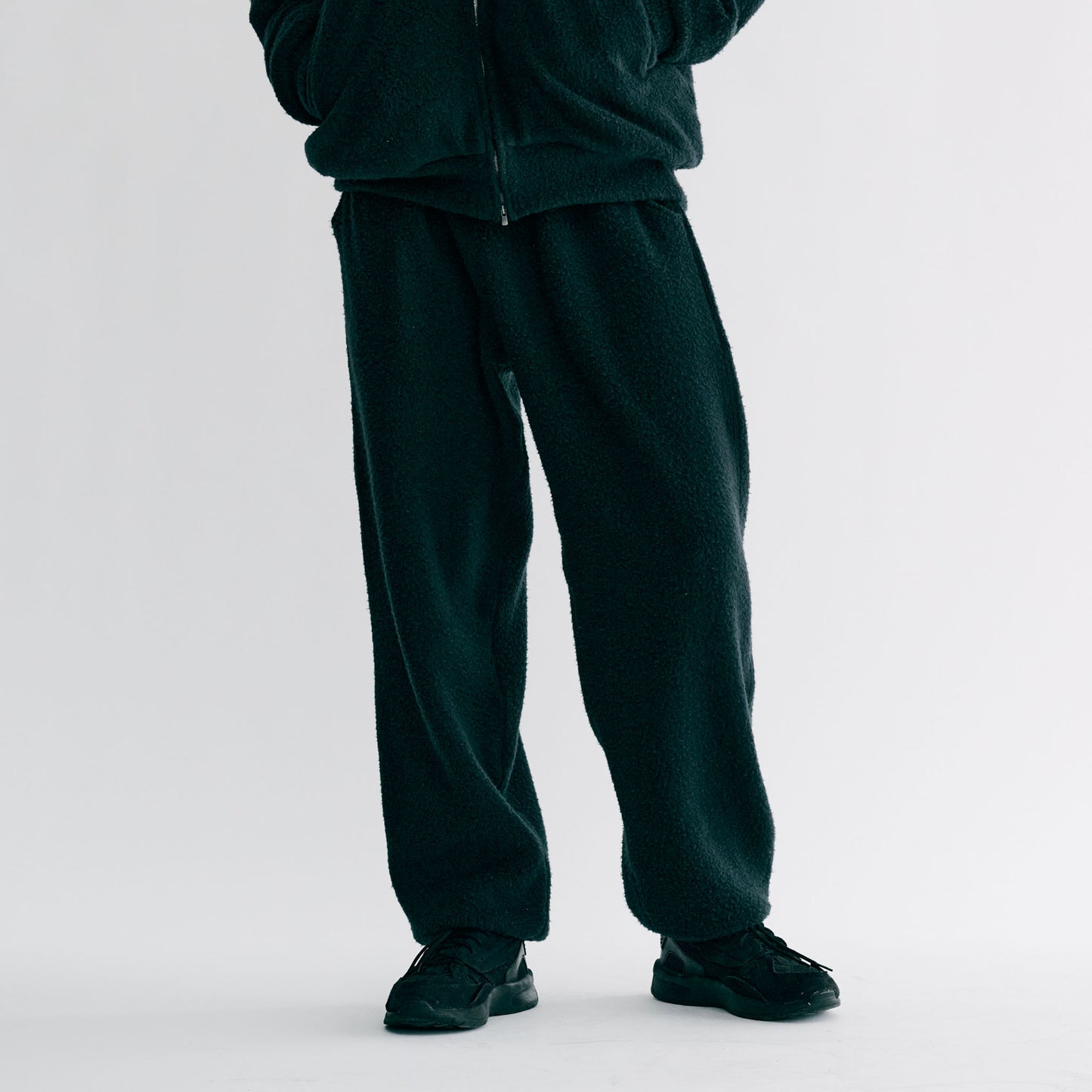 GL42477 / WOOL SUPER 140's FLEECE EASY PANTS
