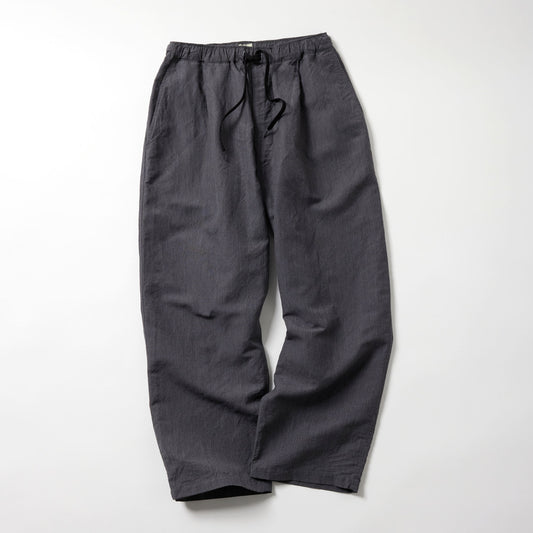 GL42506 / LINEN × WOOL TROPICAL 1TUCK EASY PANTS