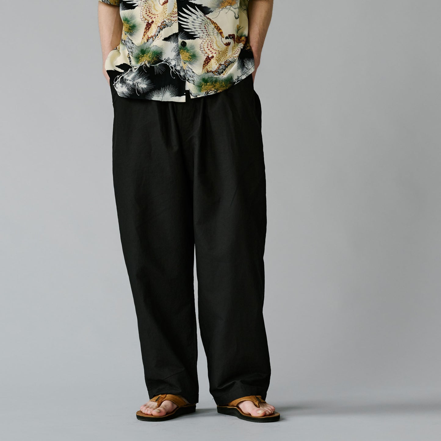 2025年6月28日発売 / GL42571 / COTTON × RAMIE BROAD EASY PANTS