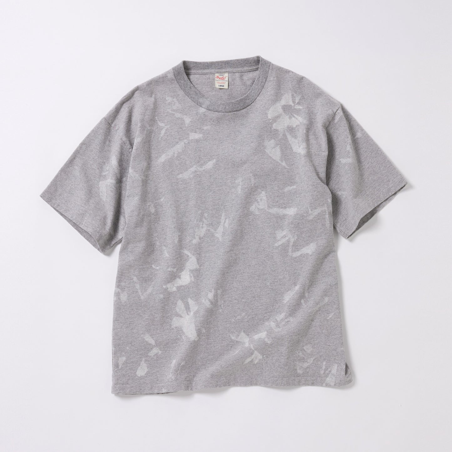 GL79314 / U.S. COTTON REGULAR T-SHIRT UNEVEN DYED