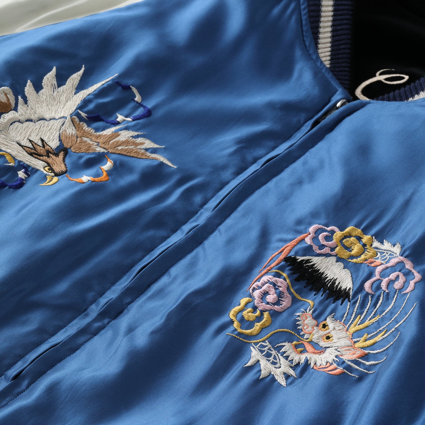 GL15482AK / VELVETEEN × ACETATE SOUVENIR JACKET