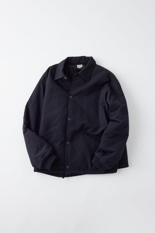 GL15367 / WOOL GABARDINE PADDING COACH JACKET