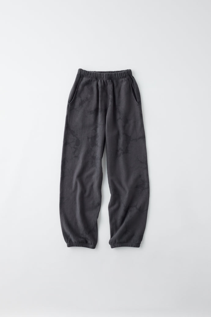 GL49229 / LOOPWHEEL SWEAT EASY PANTS UNEVEN DYED