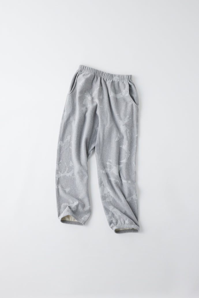 GL49229 / LOOPWHEEL SWEAT EASY PANTS UNEVEN DYED