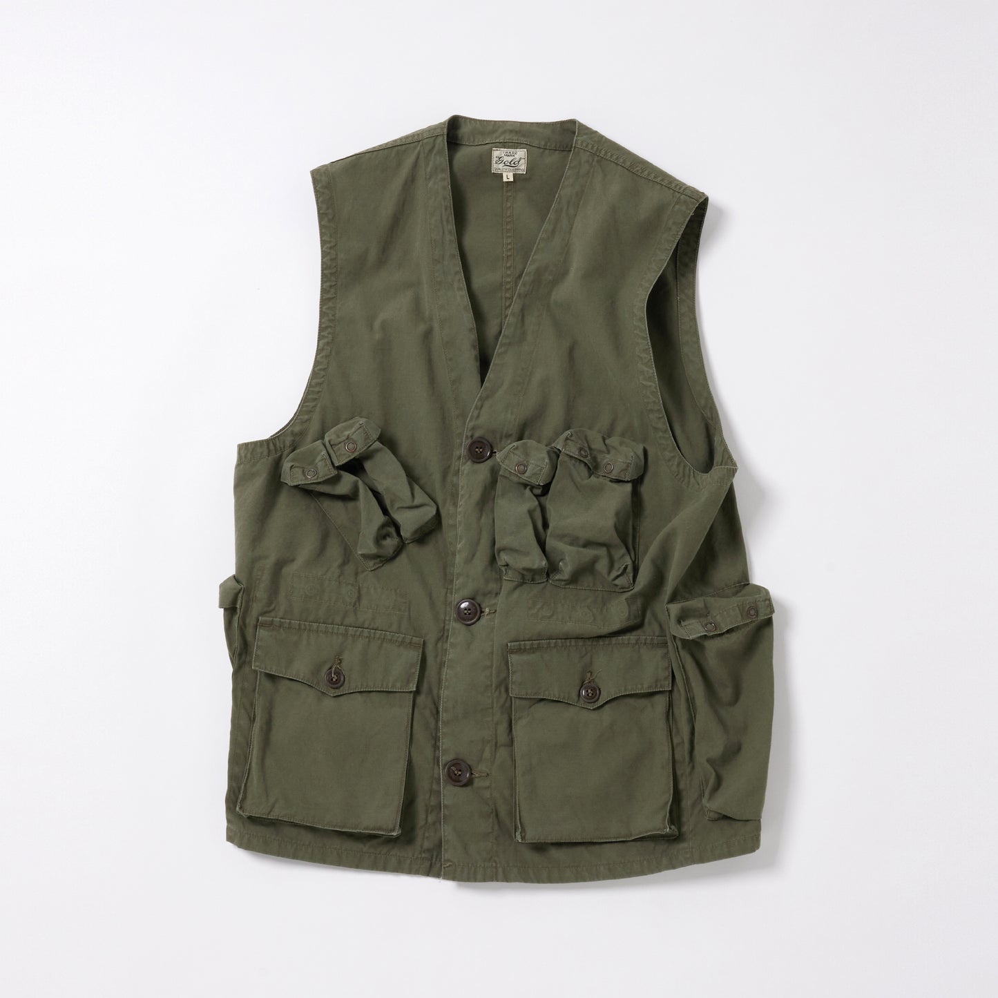 GL15473 / COTTON WEATHER CLOTH C-1 VEST