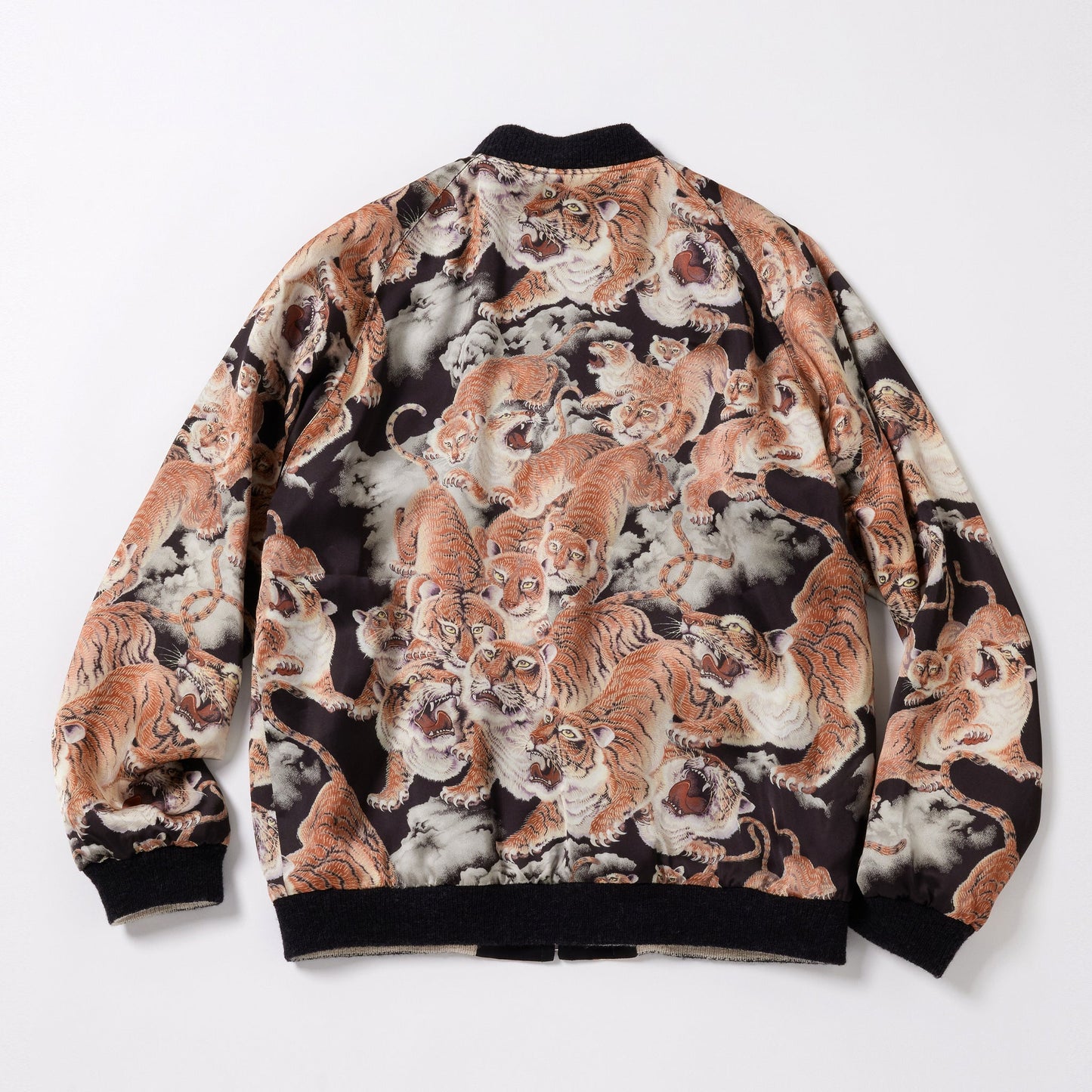 GL15480 / SPECIAL EDITION ACETATE SOUVENIR JACKET "ONE HUNDRED TIGER" (REVERSIBLE SIDE)