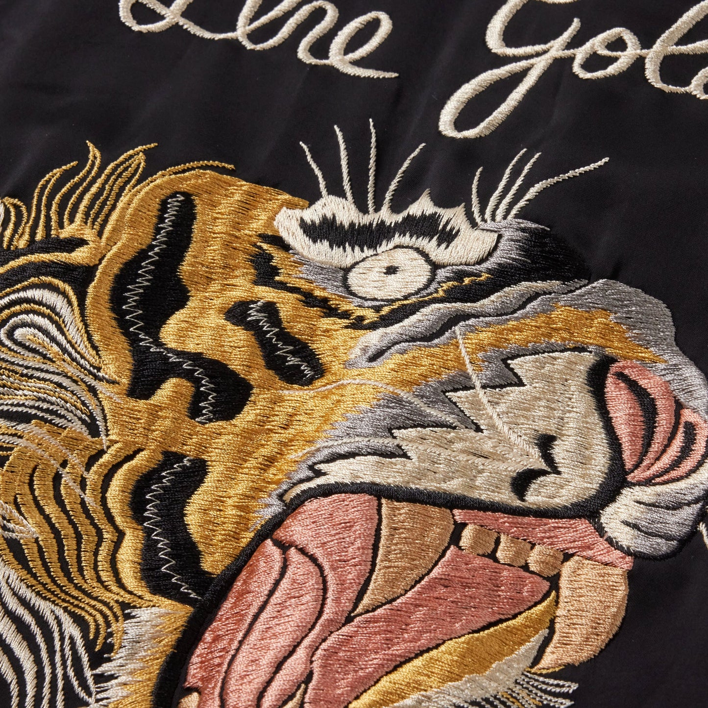 GL15480 / SPECIAL EDITION ACETATE SOUVENIR JACKET "ONE HUNDRED TIGER" (REVERSIBLE SIDE)