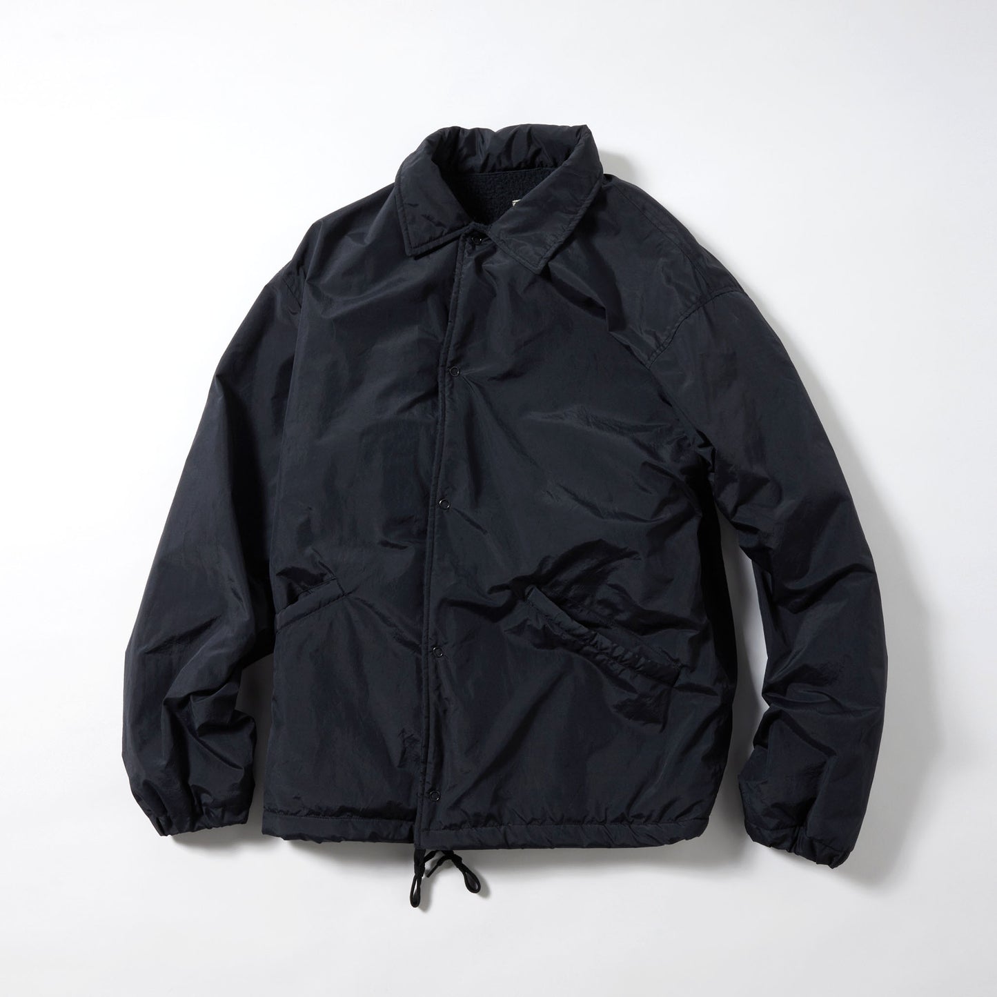 GL15557 / SILK × POLYESTER WEATHER CLOTH COACH JACKET