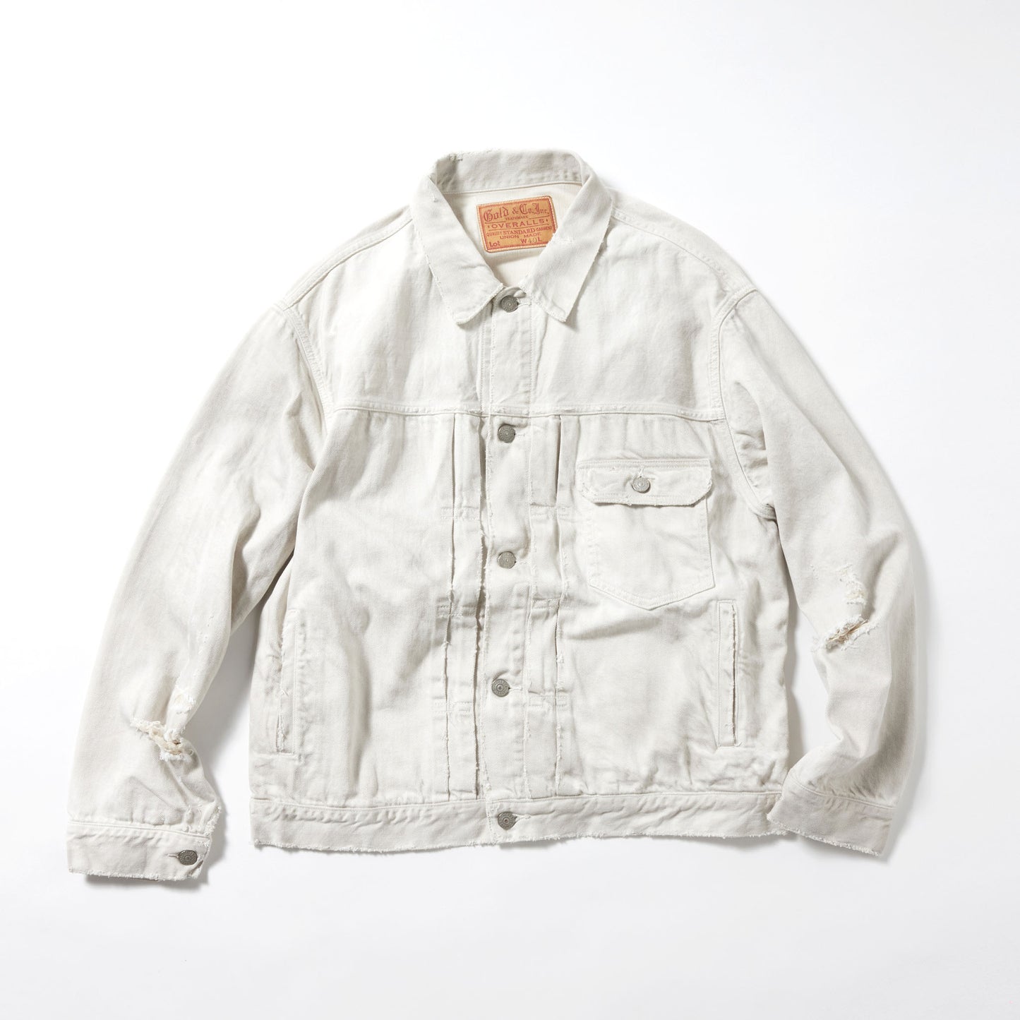 2024年10月18日発売 / GL15558H / RECYCLED WASTE SUVIN COTTON YARN 11.5oz. DENIM PLEATED BLOUSE VINTAGE WASHED