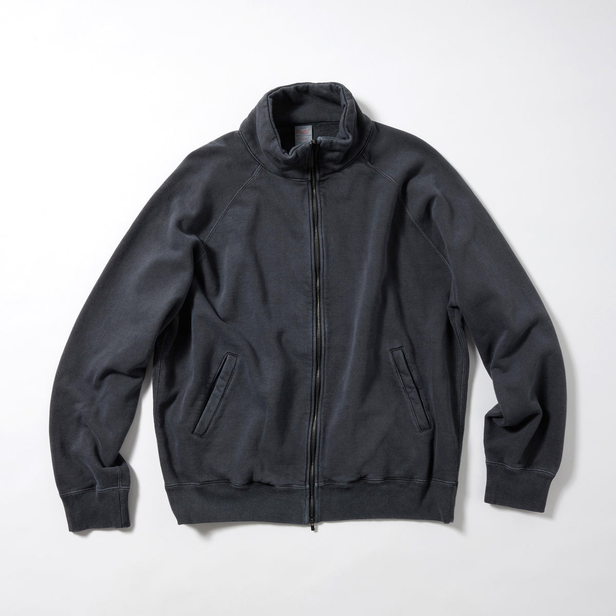 GL15594 / LOOPWHEEL ZIP JACKET PIGMENT DYED – gold