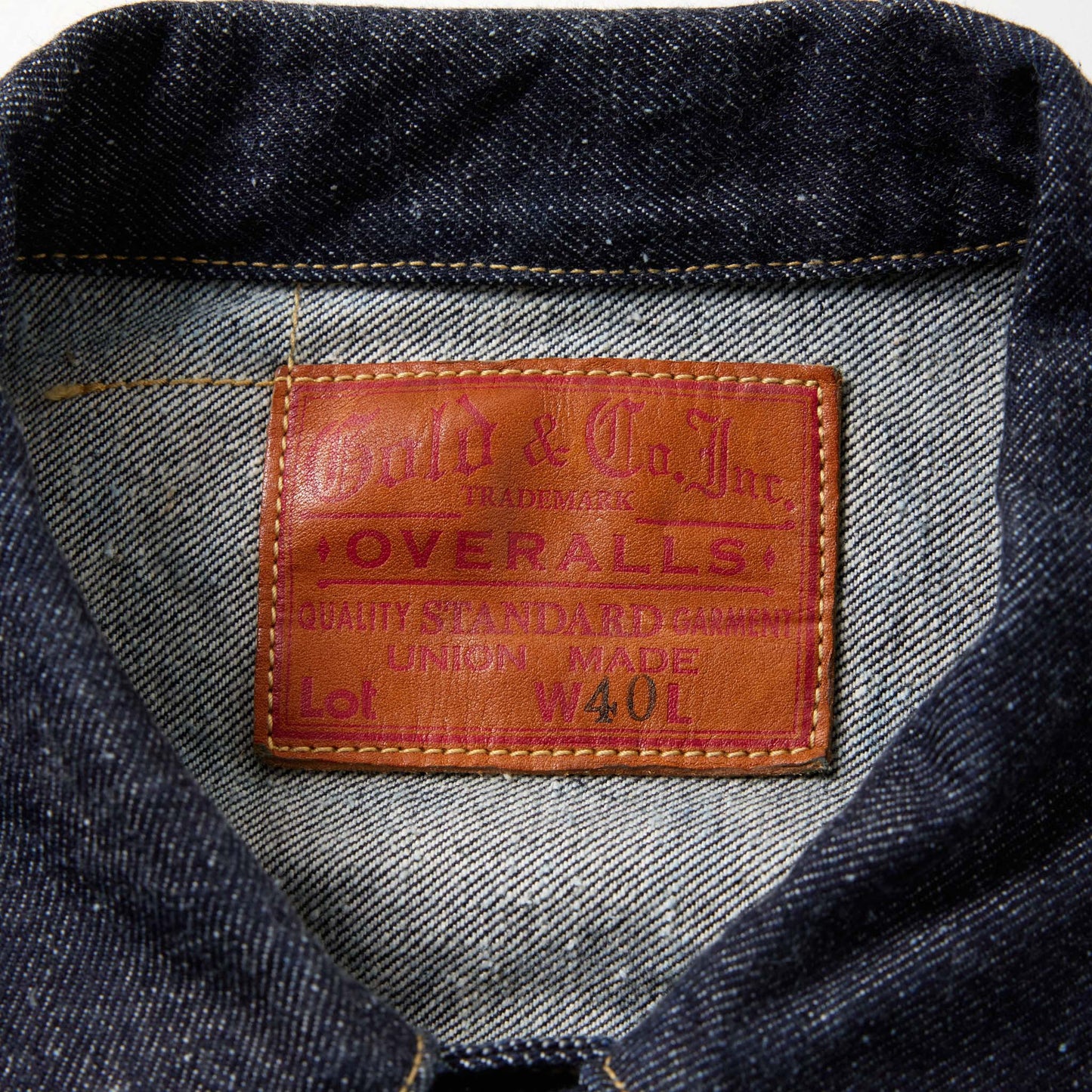 2025年3月22日発売 / GL15674 / RECYCLED WASTE SUVIN COTTON YARN 14oz. DENIM JACKET