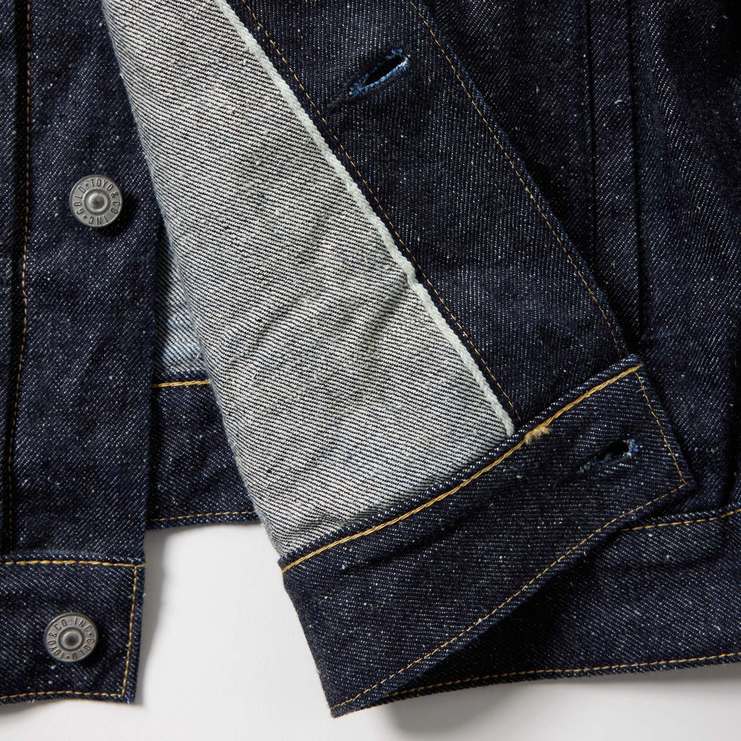 2025年3月22日発売 / GL15674 / RECYCLED WASTE SUVIN COTTON YARN 14oz. DENIM JACKET