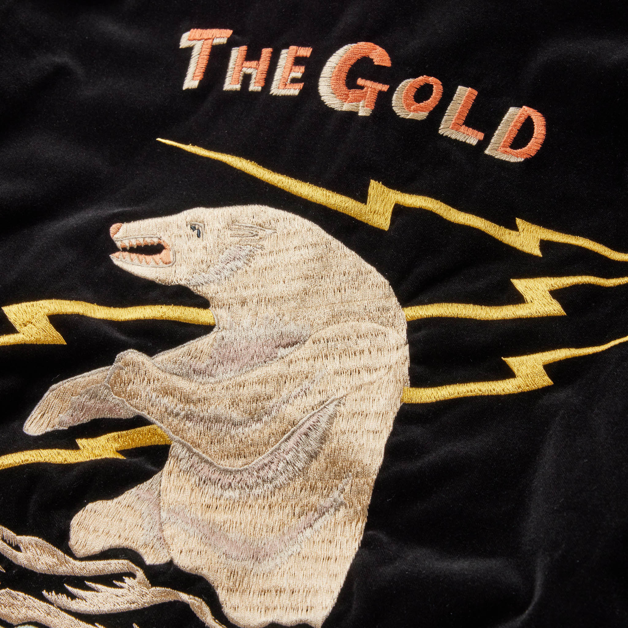 GL15678 / VELVETEEN ALASKA JACKET – gold