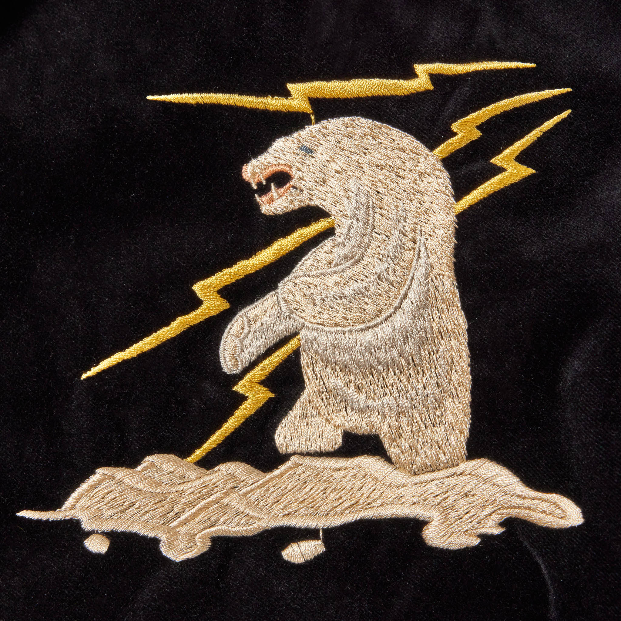 GL15678 / VELVETEEN ALASKA JACKET – gold