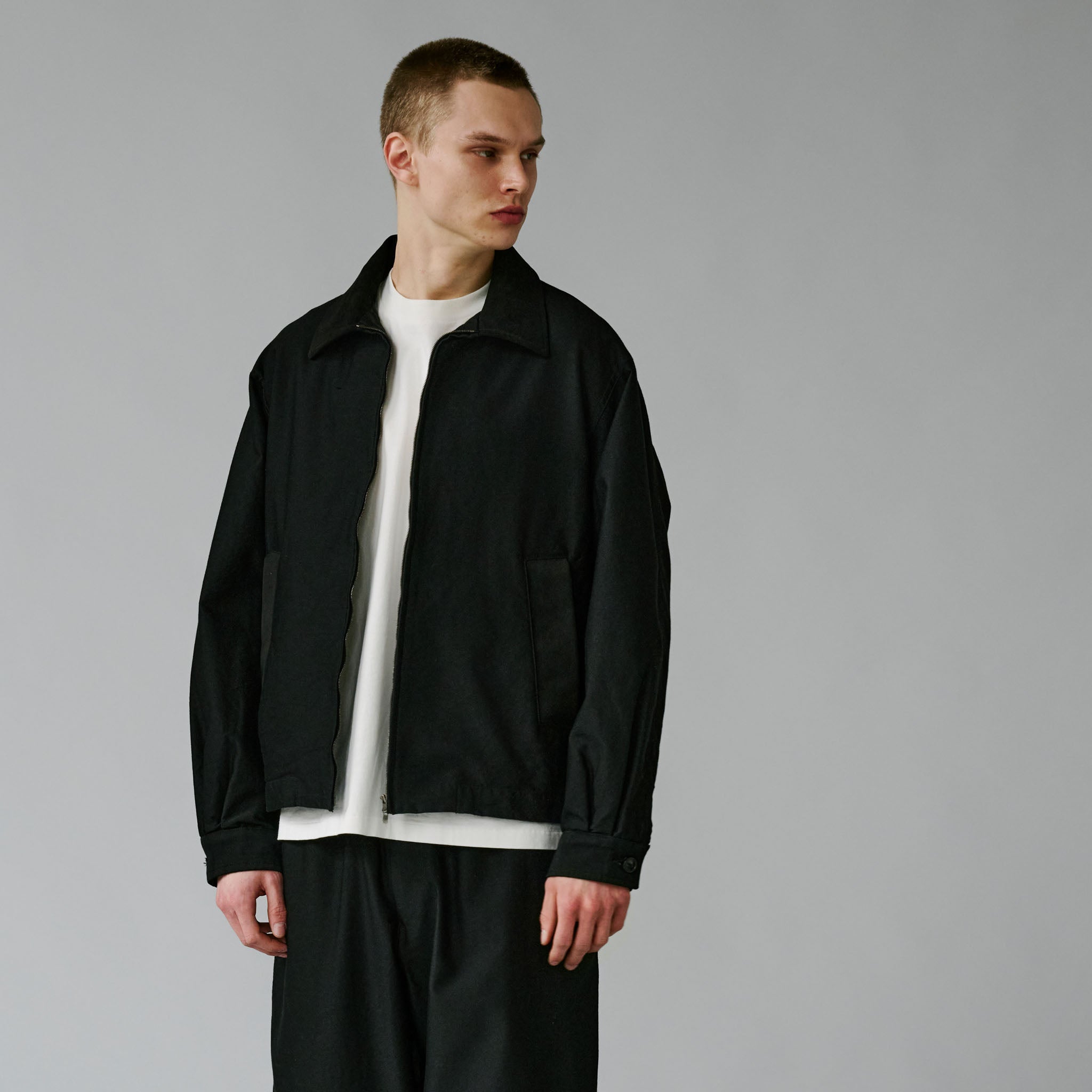 GL15729 / WOOL COTTON MOLESKIN SPORTS JACKET – gold