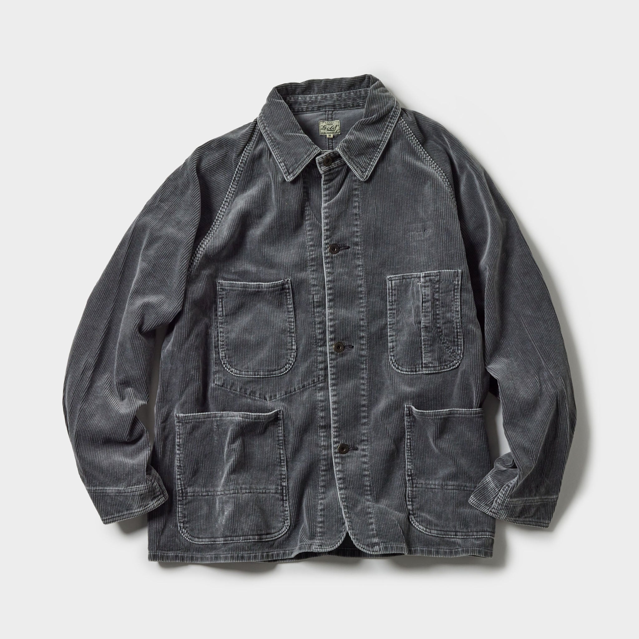 GL15738 / 9W CORDUROY WORK COAT – gold