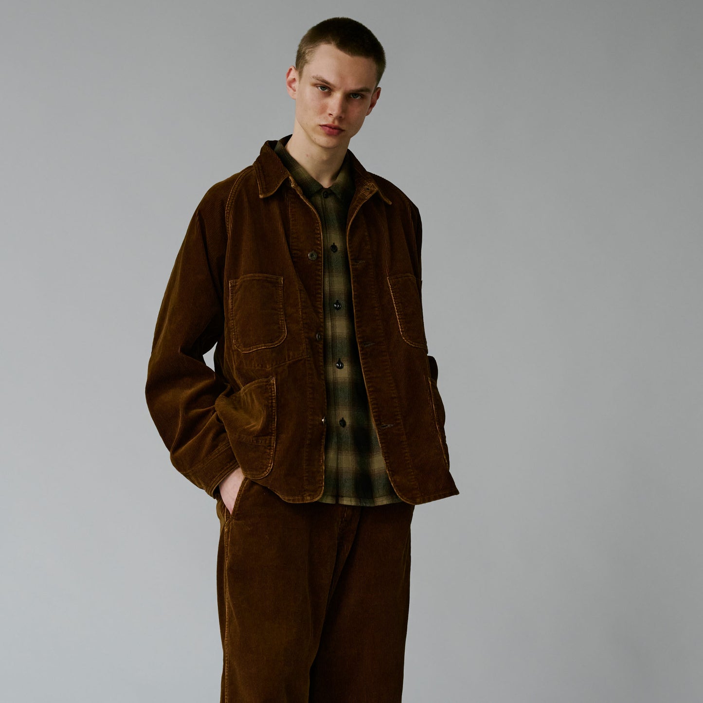 2025年12月13日入荷予定 / GL15738 /  9W CORDUROY WORK COAT