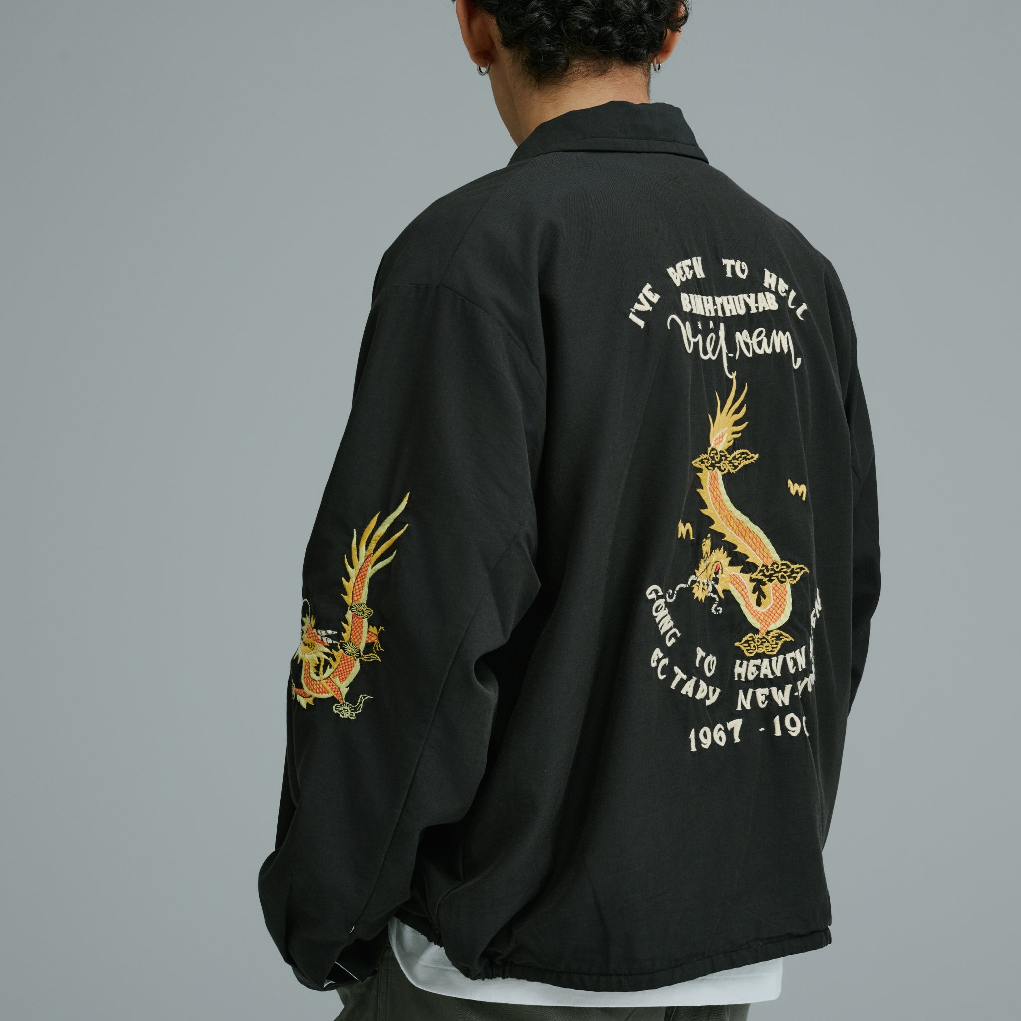 GL15847 / VIETNAM JACKET AGING MODEL – gold