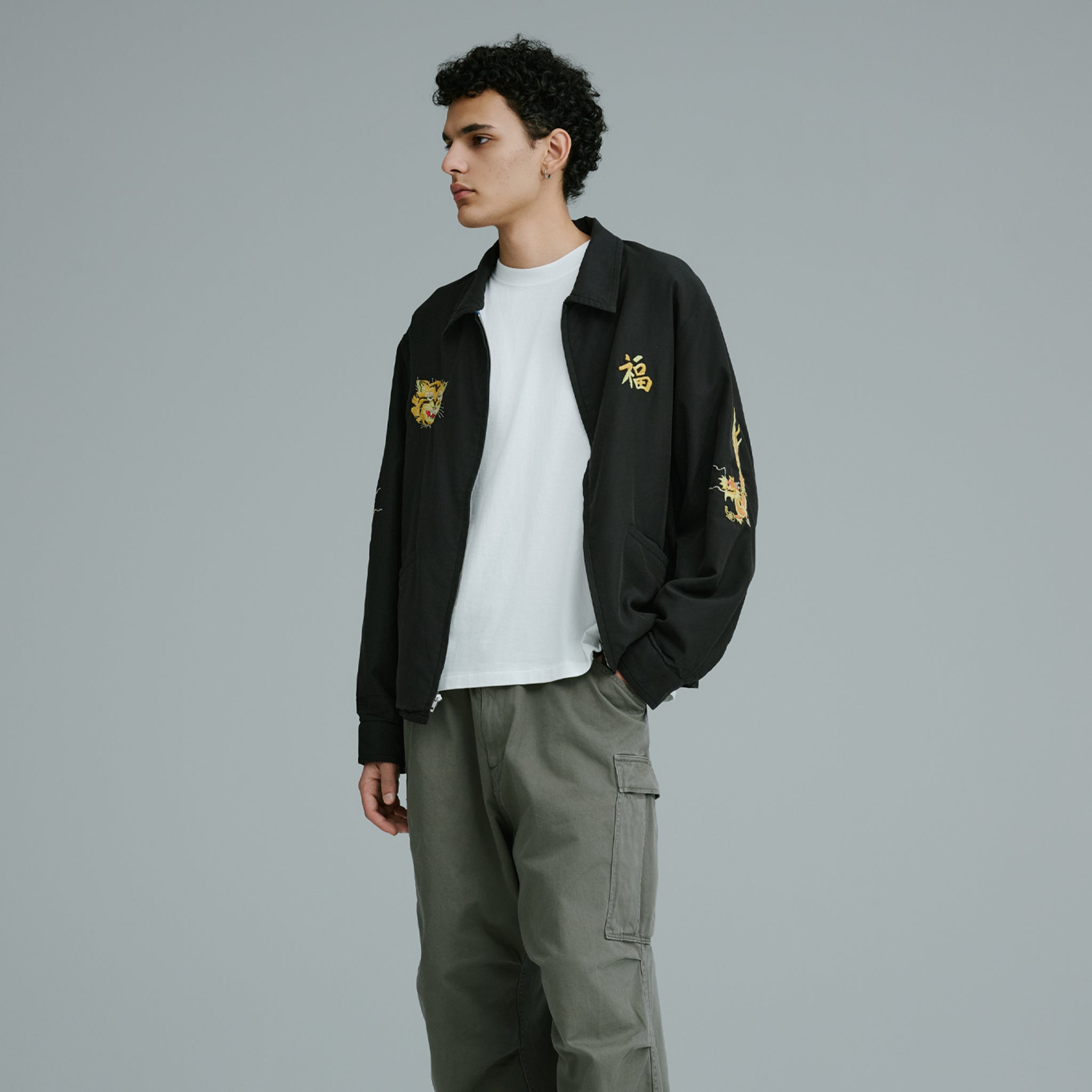 GL15847 / VIETNAM JACKET AGING MODEL – gold