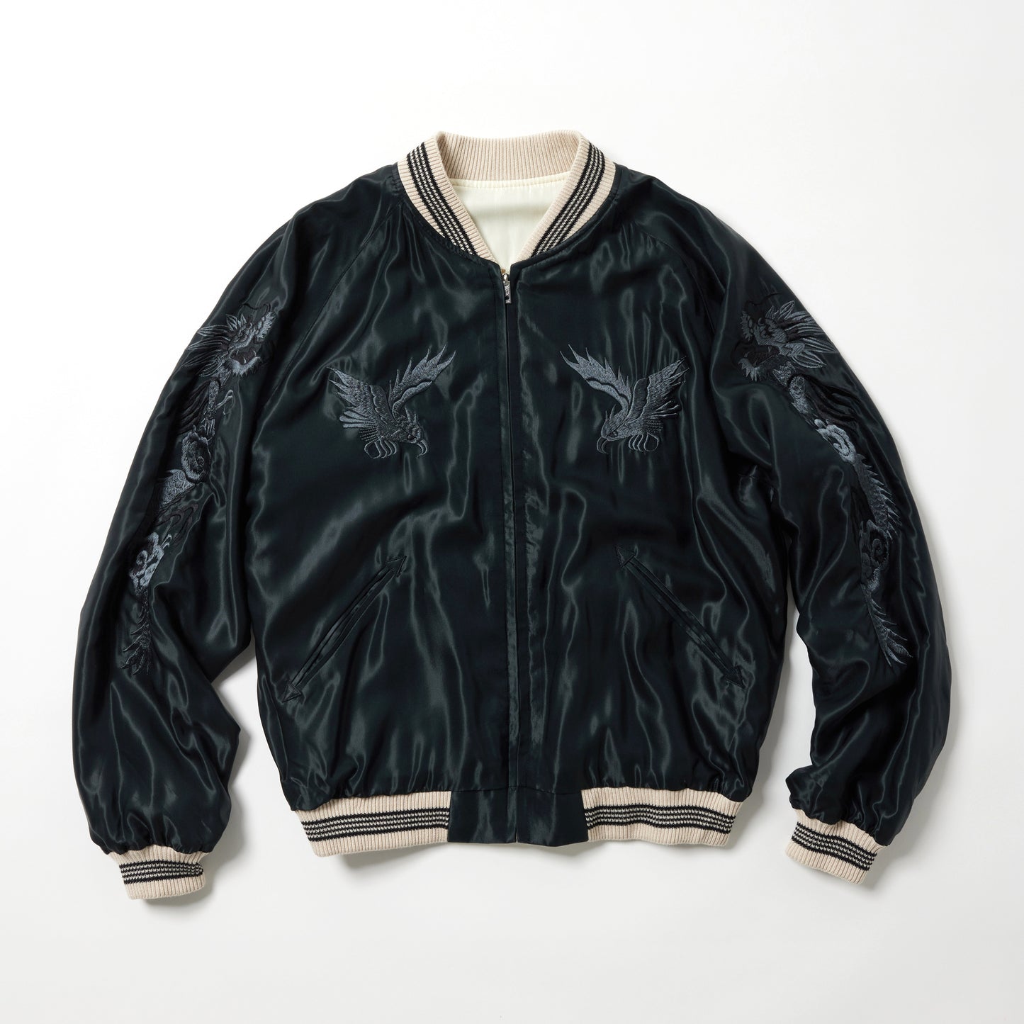 GL15852 / ACETATE SOUVENIR JACKET "DRAGON"