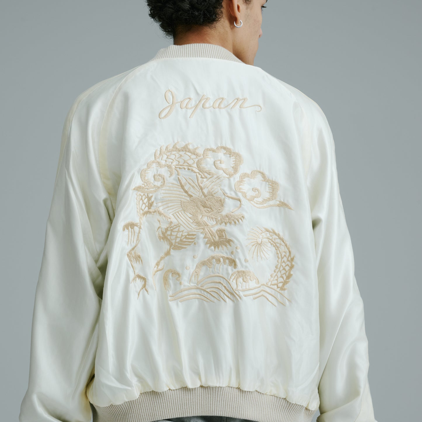 GL15852 / ACETATE SOUVENIR JACKET "DRAGON"